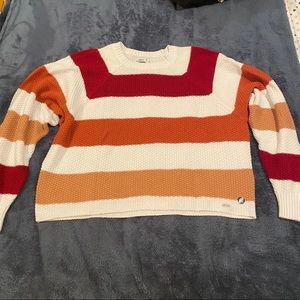 Fall striped sweater